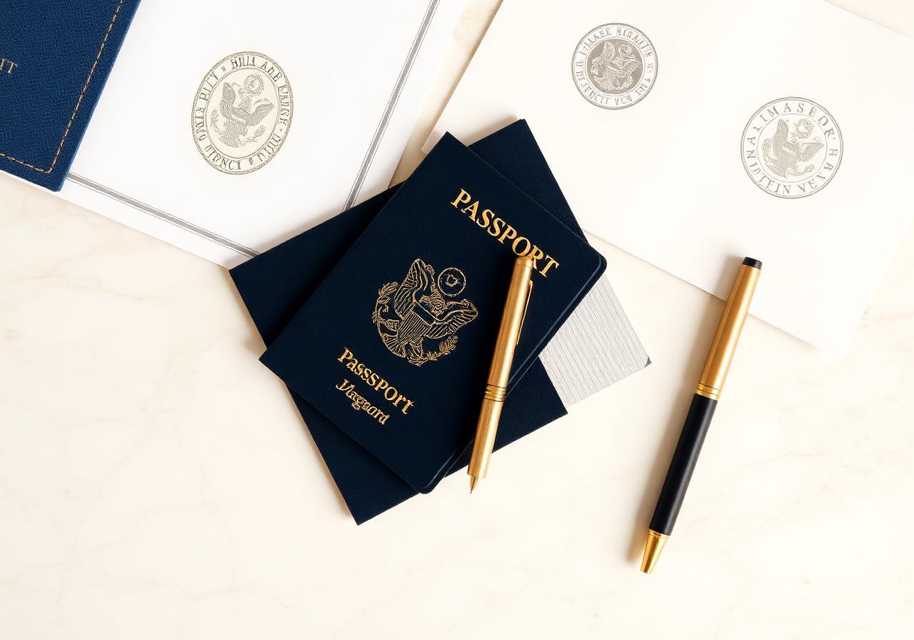 Passport and official documents